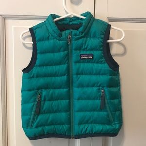 Patagonia vest, 12 months